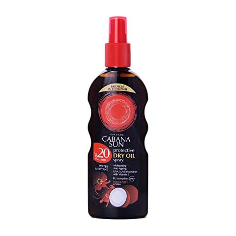 Cabana Sun Cabana Deep Tanning Dry Oil Spray SPF20 Cover