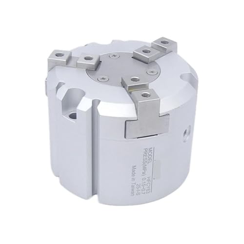 Cilindro de dedo HFC industrial con pinza de dos garras modelo HFCI16 2