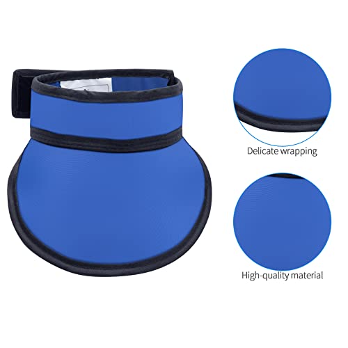 Image of Dental Lead Thyroid Shield Collar 0.5mmPb - Light Weight Lead Protection for Hospitals Labs Nursing Homes Adult Unisex (Blue)