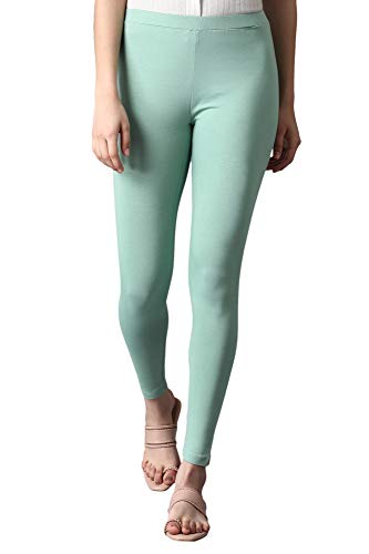 Image of W for Woman W Cotton Lycra Strechable Ankle Length For Women Tights For Women | Ankle Length For Women | Cotton Tights For Women | Lycra Tights For Women | Leggings For Women