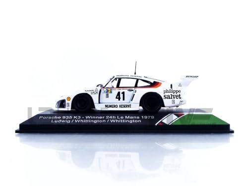 CMR Porsche 935 K3 Le Mans Winner 1979 1:43 Blanco/Rojo miniatura 3