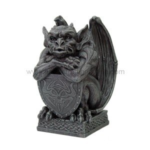 Estatua de Resina Gargoyle Medieval 6.5 Pulgadas miniatura 2