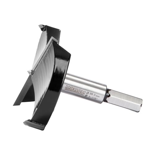 MOLLOM 3-7/8" (98.5mm) Carbide Forstner Drill Bit