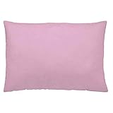 Marca Naturals Naturals S2801412 Funda de Almohada, Rosa, 45 X 90 Cm