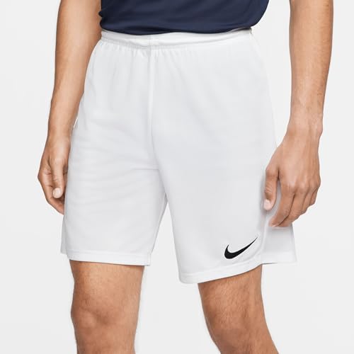 Nike Herren M Nk Df Park Iii Nb K Shorts, White/Black, L EU
