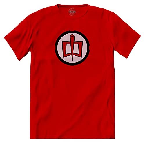 T-shirt in cotone iMage T-Shirt Ralph SUPERMAXIEROE Cult Anni 80 Rossa - L Uomo