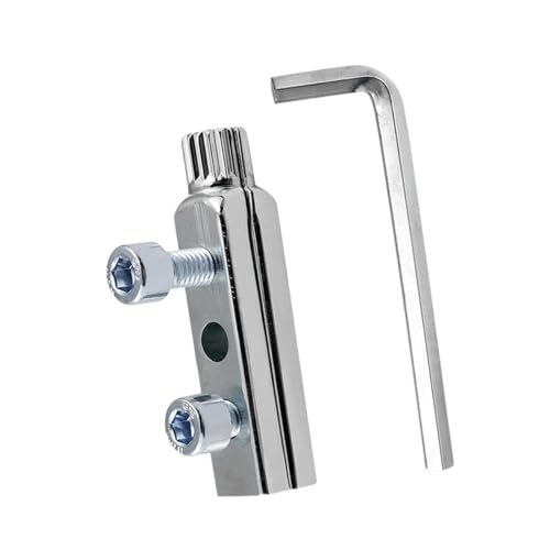 Ｚｉａｌｏｆｉ Extractor de Rosca Herramienta para Soltar Tornillos Dañados Kit para Remover Tubo de Grifo Construcción en Acero Sólido Fácil Operación Adecuado para, Solo Extractor de Tornillos