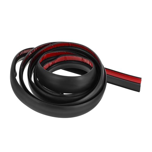 TOPBATHY Burlete para Puerta De Coche Burlete para Puerta Exterior Burlete Insonorizante De PVC Negro