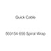 Quick Cable 503154-050 Spiral Wrap