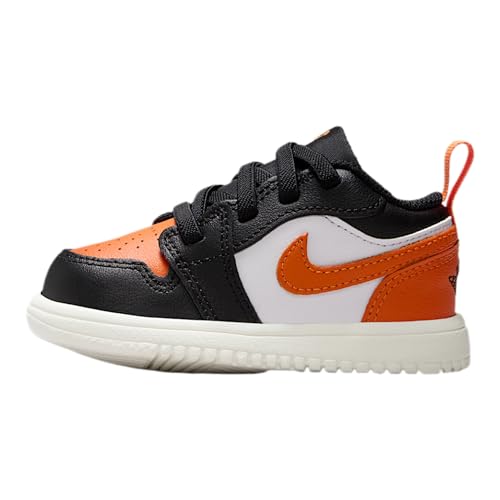 Jordan 1 Low Alt Baby/Toddler Shoes (Black/White/Sail/Starfish)