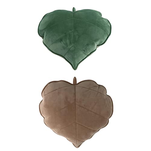 Oreiller à feuilles de feuille 3D une touche de douceur naturelle