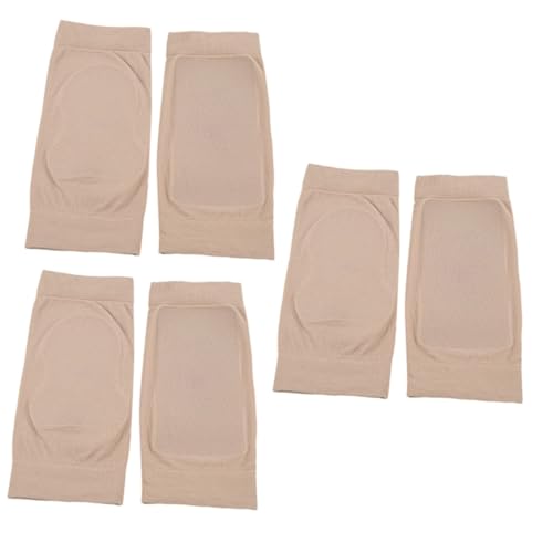 3pcs Heel Pad Gel Sleeve for Achilles Support Sports Socks Cushioning for Heels and Ankles Skin Color for from and Discomfort