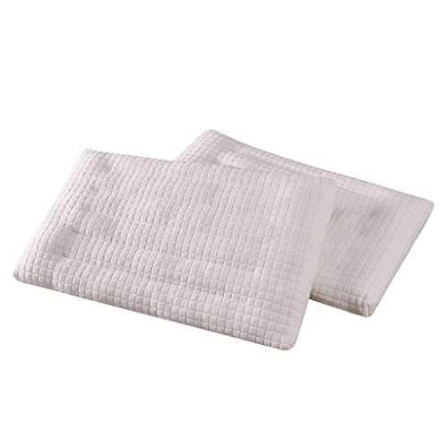 Almohada baja ultrafina y ultra suave para máxima comodidad (par de tamaño medio)
