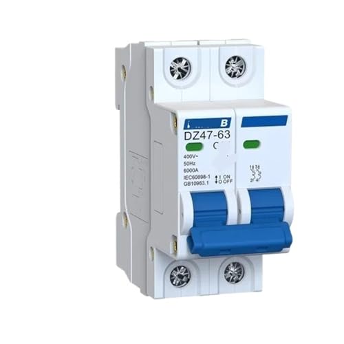 Interruptor automático 2P de 16A para proteger electrodomésticos en líneas de 230V