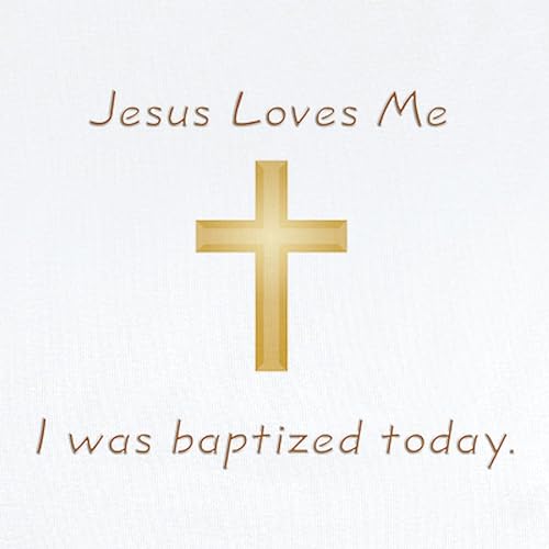 CafePress Baptism Body Suit Cute Long Sleeve Infant Baby Bodysuit Romper2