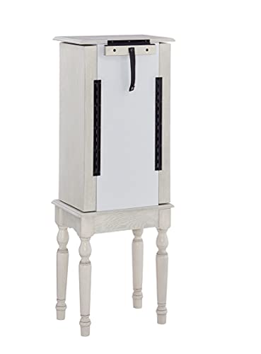 Powell PAMZN1968 Darcy Off White Jewelry Armoire thumb #12