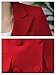 LISUEYNE Women’s Two Pieces Blazer Office Lady Suit Set Work Blazer Jacket and Pant Red