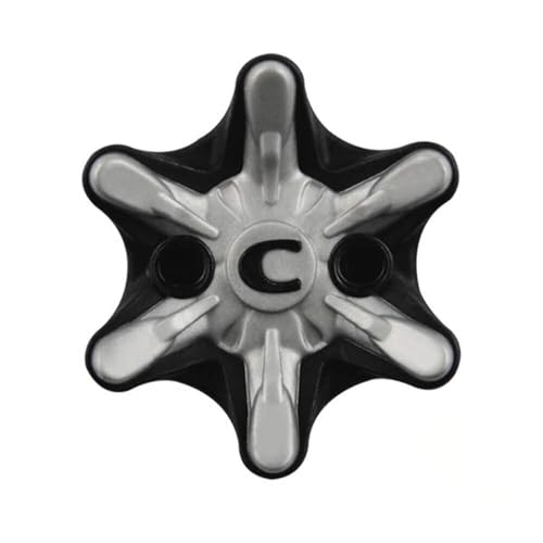 CHAMP Zarma Tour Cleat (FTS 3.0), Black, Resealable Bag of 1 Set Golf, Grey/Back