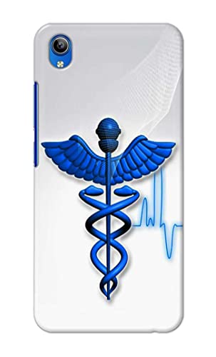 Image of Printed Hard Back Cover Case for Vivo Y1s 2020 Back Cover (Medical Doctor) -1803