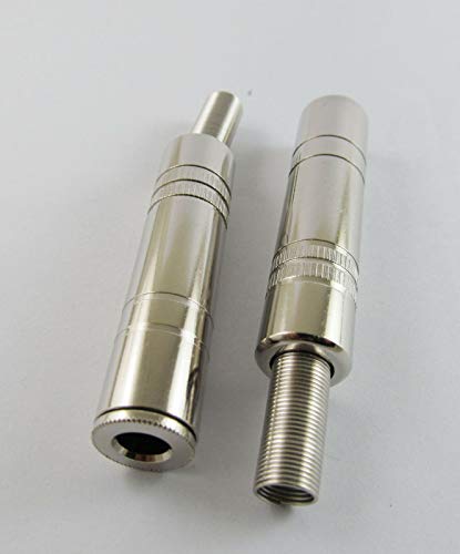 Adaptador de audio Jack 6.35mm hembra stereo miniatura 2