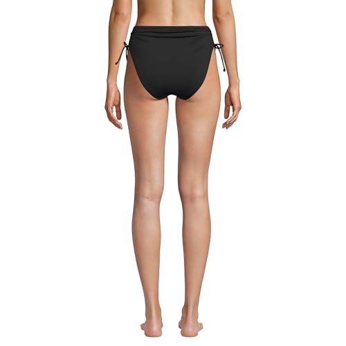 Lands' End Women's Chlorine Resistant Adjustable High Waisted Bikini Swim Bottoms2
