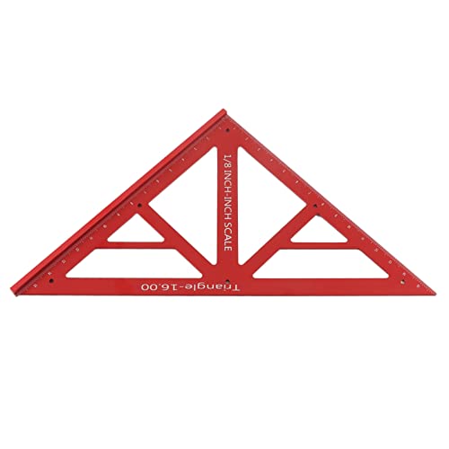 Règle triangulaire Domary outil de mesure angle droit en alliage aluminium