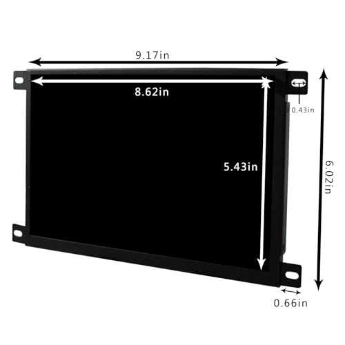 Image of VSDISPLAY 10.1'' 1280x800 IPS Small LCD Screen with Metal Case | 1000 Nits High Brightness,Supports H /D /USB Video Input