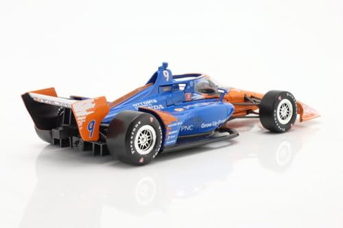 Auto de Carrera 2022 Escala 1:18 Modelo Metal #9 Scott Dixon miniatura 2