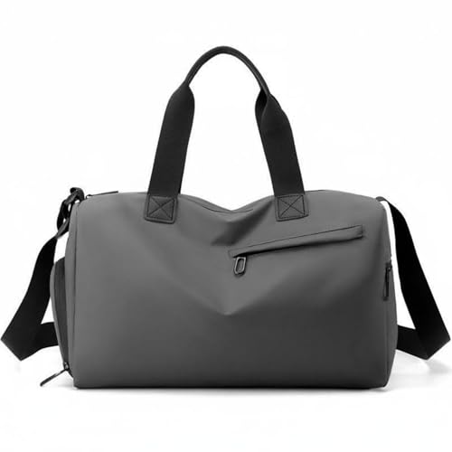 Fini les affaires mouillées : sac de sport sec et humide gris pour femmes