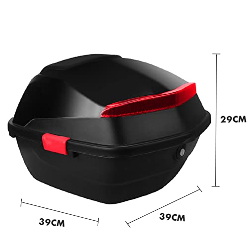 Sac à dos de rangement moto rouge et blanc robuste et résistant
