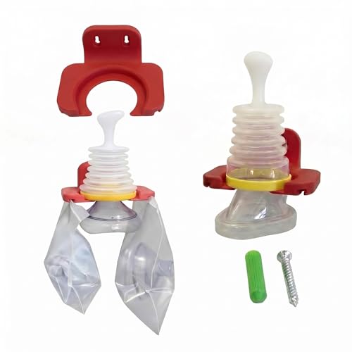 Wall Mount for LifeVac Choking Rescue Device with Quick-Release Design Easy Installation for Home School & Office