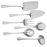 Couverts et ustensiles de cuisine - parfaits pour les dîners, les mariages, les déjeuners de travail, les déjeuners à la maison, les pique- , le camping, les barbecues, les voyages et plus , couverts en acier inoxydable