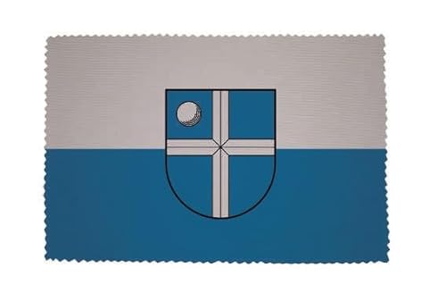 U24 Brillenputztuch Bruchsal Fahne Flagge Glasreinigungstuch Microfasertuch