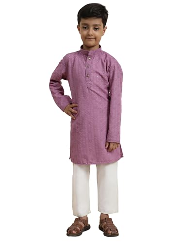 Image of Pro-Ethic Style Developer Boys Cotton Kurta Pajama For Kid's Ethnic Wear | Cotton Kurta Pajama (S-227)