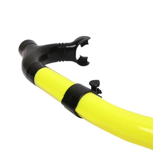 Image of Shifter Swimming Snorkel Tube-One Size Fits All Snorkeling Kit for Adults,Ideal Professional Snorkeling Gear,Pure Silicone Strap and Comfortable Mouth Piece (Yellow)