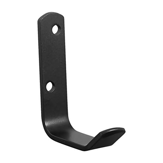 Cabide Gancho De Parede Preto Fosco Para Toalha Plus, MetalCromo