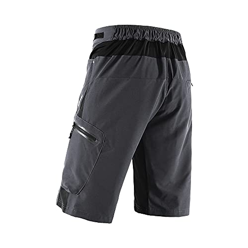 Shorts de ciclismo baggy con bolsillos y cremallera miniatura 7