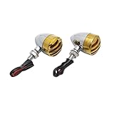 Für Harl&ey Scrambler 1 Paar, Blinker, 4 Farben, Kugelkühlergrill, Blinker vorne / hinten