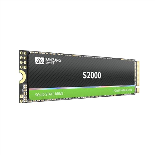 Amazon | SAN ZANG MASTER SSD 128GB PCIe Gen3.0 M.2 Type 2280 NVMe