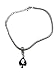 Alternative Intentions Q Spade (Queen of Spades) Charm Anklets in Black Silver and Gold - Hotwife - Cuckoldress