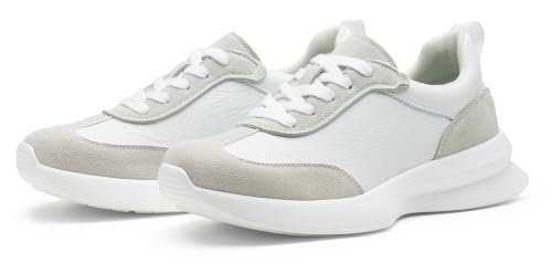 Image of Vepose Women's Retro Platform Sneakers Lightweight Lace Up Walking Shoes