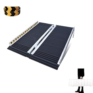 VENDAV Rutschfeste Rollstuhlrampe 272 kg