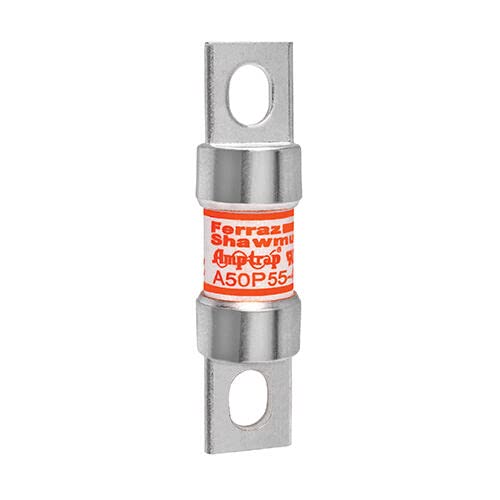 A50P55-4 A50P55-4, 55A, 500V AC, 450V DC, Fast Acting/Current Limiting, Blade Fuse