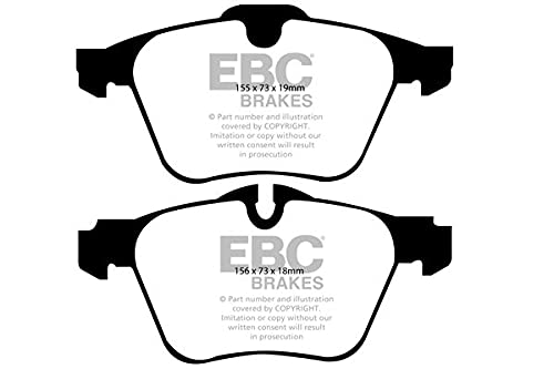 EBC Yellowstuff Front Brake Pads for JAGUAR SType R Supercharged 4.2L DP41912R