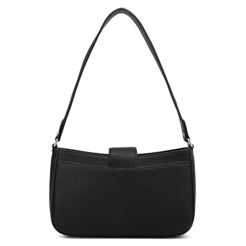 Image of Da Milano Small Leather Shoulder Bag (LB-OR-3023)