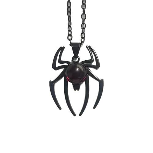 Collier d'araignée en Argent 925 avec cristal de luxe pour homme et femme