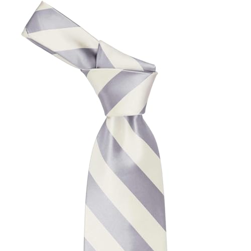 Image of tiemart Men's Striped Tie Standard Length