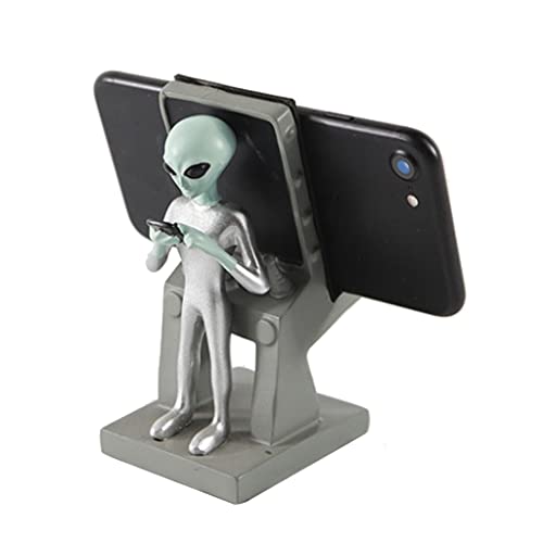 for Creative Alien- Tablet Holder Desktop Decoration Ornament for Watching