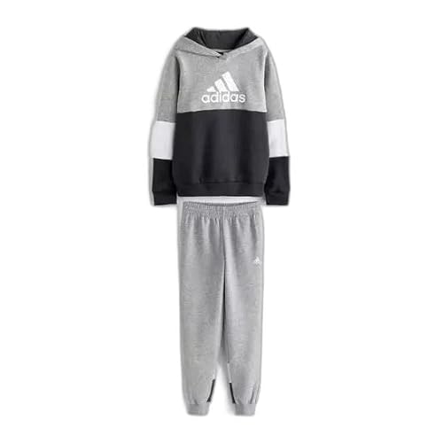 adidas LK CB FL TS Survêtement, BRGRIN/GRPUDG, 6 Ans Mixte bébé Cover