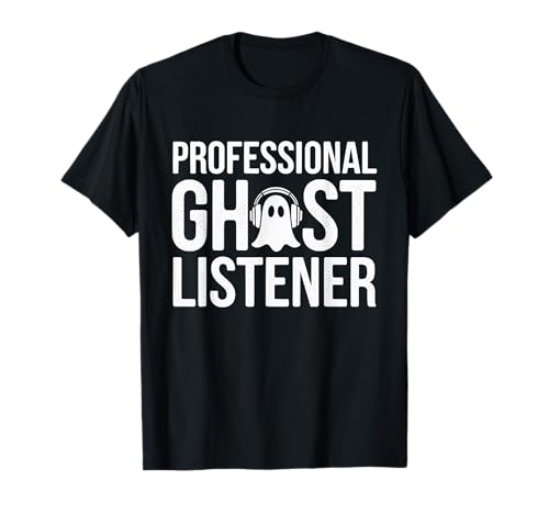 Paranormal Podcast Fans Ghost Stories Supernatural Vibes T-Shirt